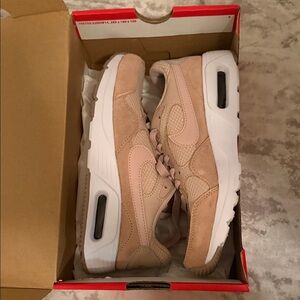 Nike Tan and White Sneakers